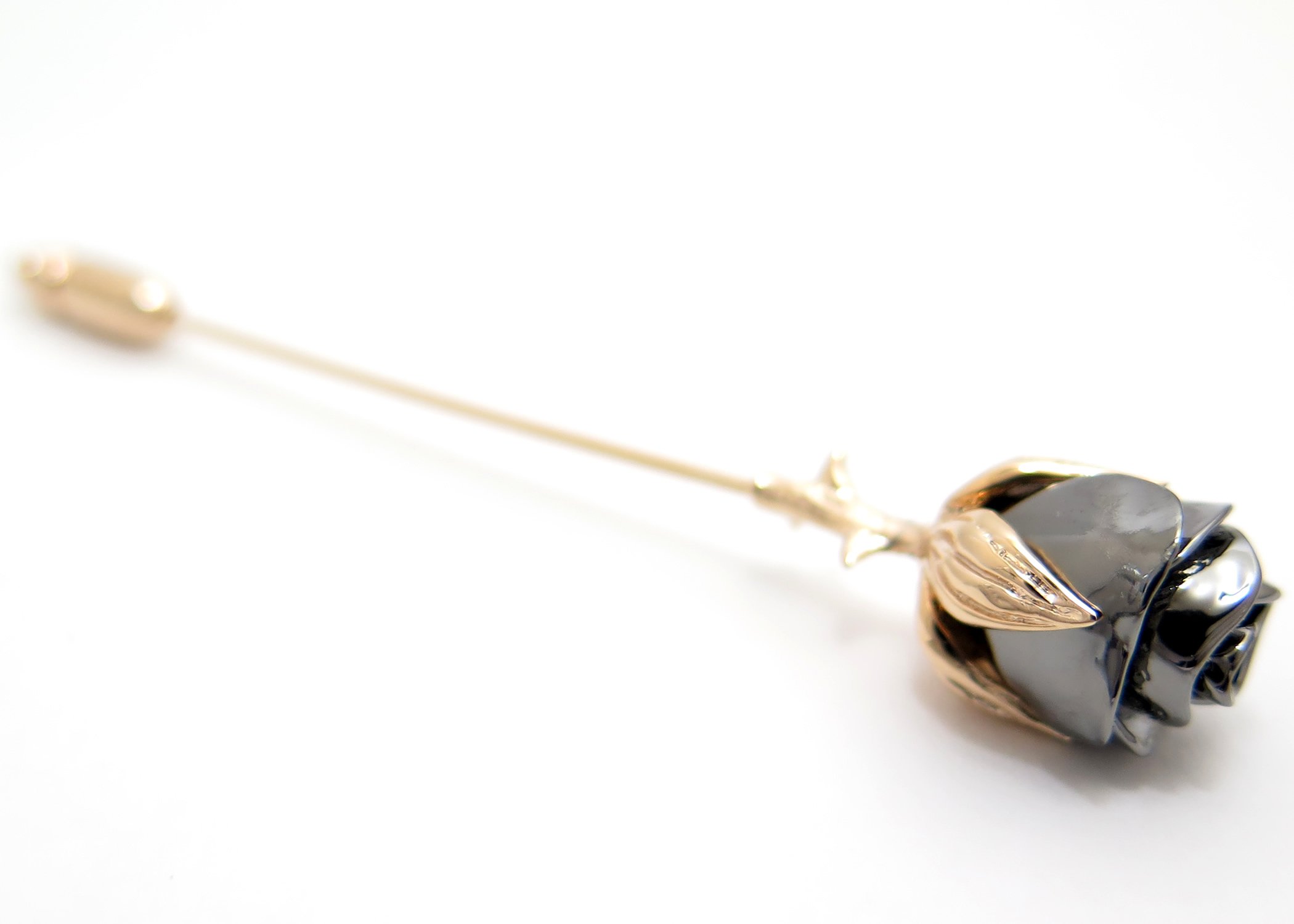 Amazon | タテオシアン(TATEOSSIAN) ローズラペルピン（ブラック