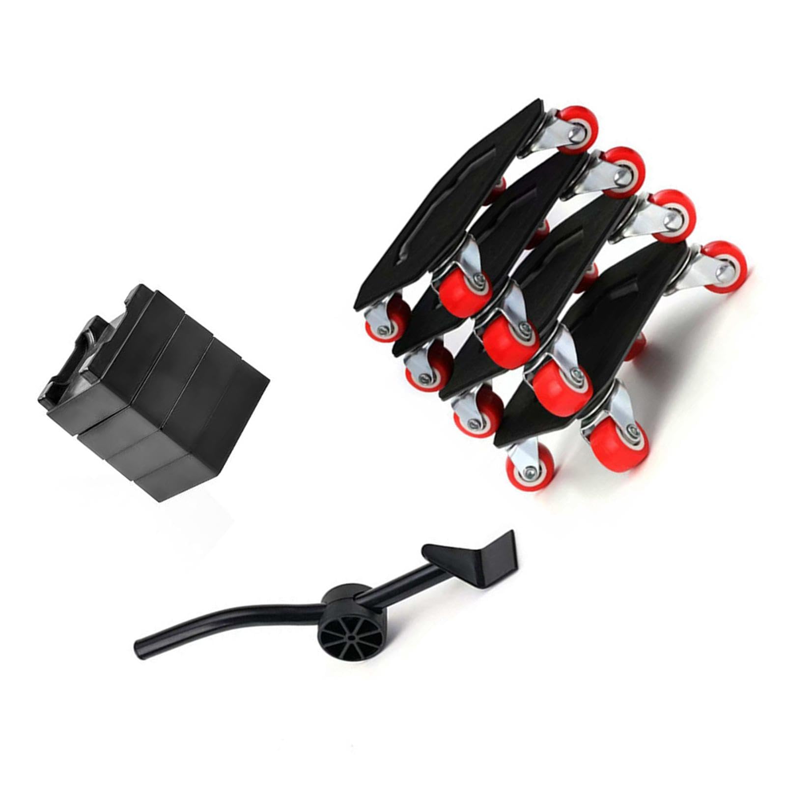 360 Degree Rotating Multipurpose Furniture Mover Heavy Item Moving Tool Heavy Duty Dollys for Sofa Bed Relocation Rotating Wheel Dollys