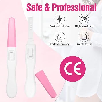 Pack of 7 Pregnancy Tests Individually Sealed Packaging Early Pregnancy Test Precise Results in Early Pregnancy with HCG Test Strips