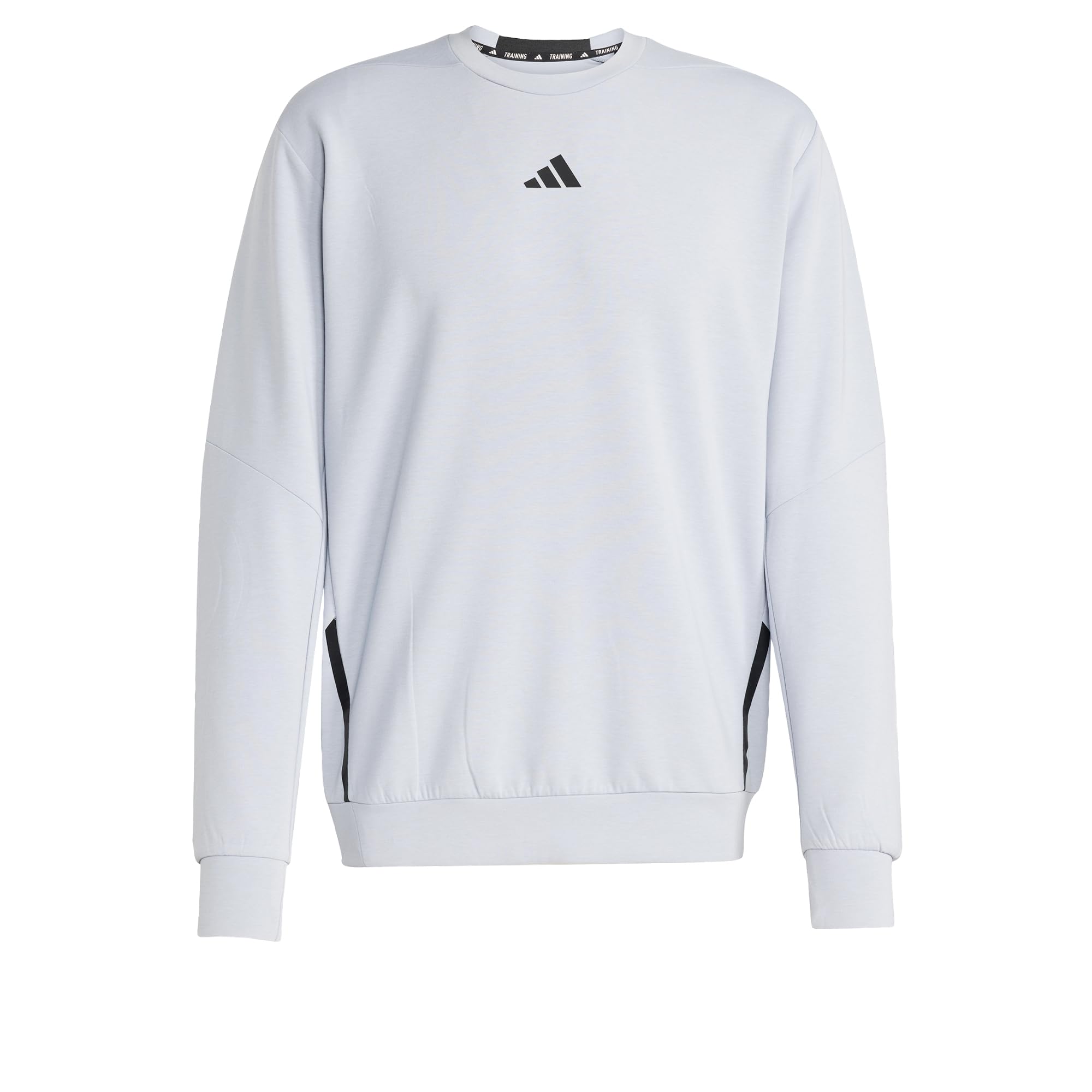 adidas Mens Training D4T Crew Sweater, Halo Silver, Size 2Xl, Men