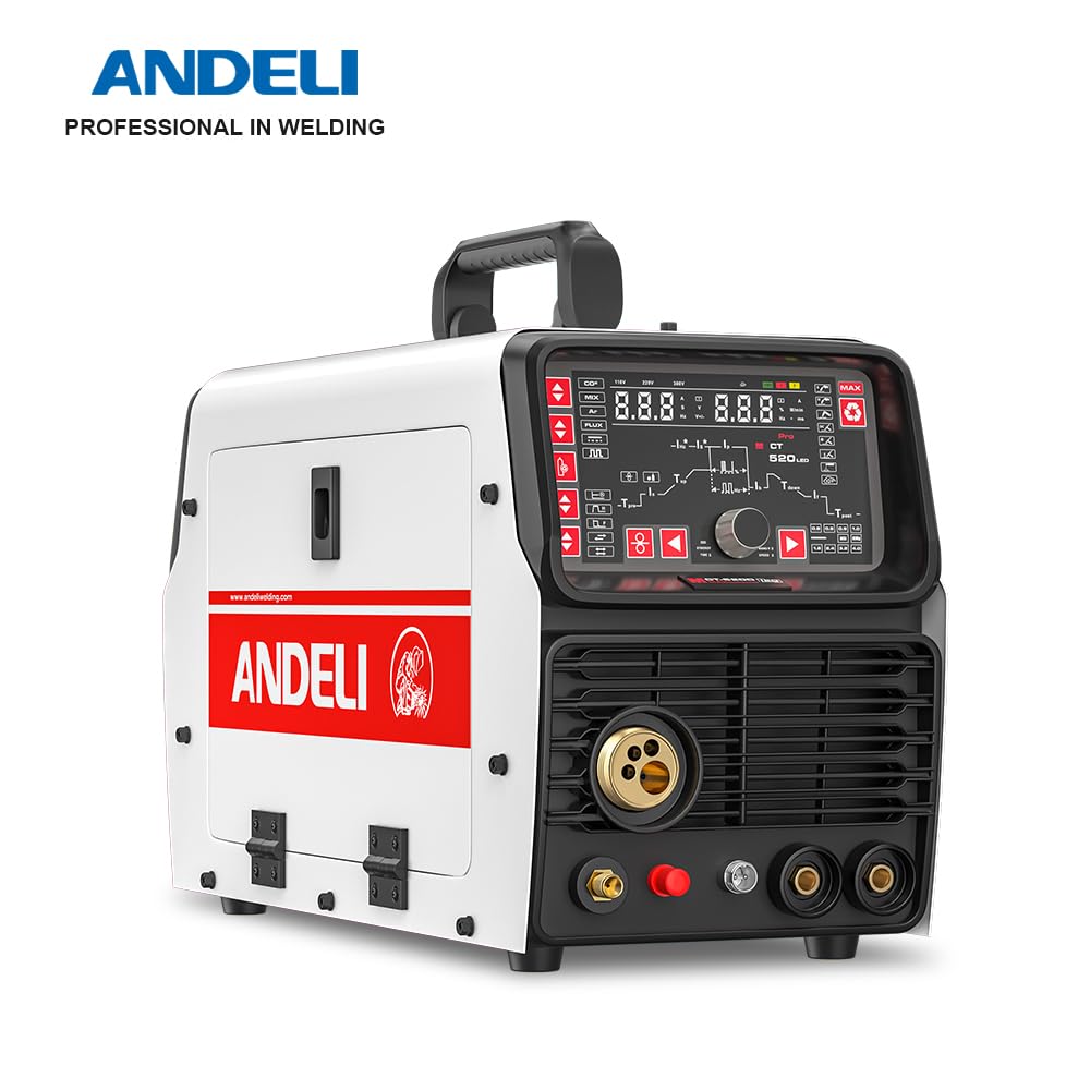 アンデリ 520DPL 半自動溶接機　200V【野田愛宕店】【店頭取引限定】【中古】管理番号：ITMC529IRY25 ANDELI 半自動溶接機 200AMP MCT-520DPL Pro 6 in 1多機能MIG溶接機
