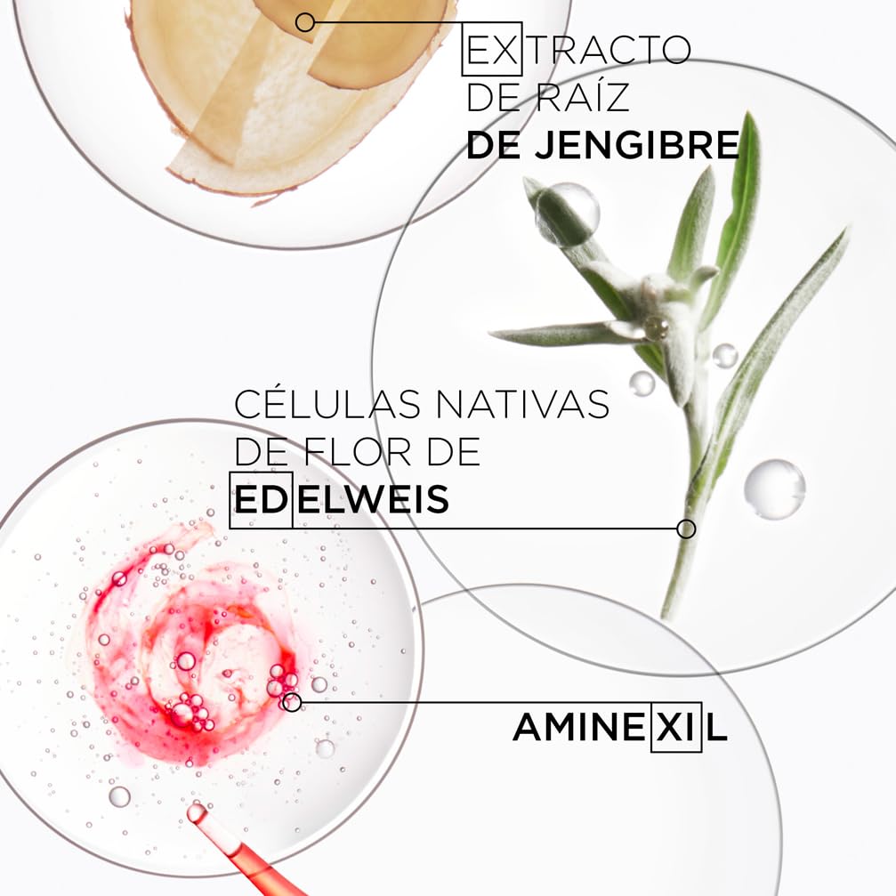 Kérastase Genesis, Rutina Anticaída con Sérum Anti-Chute Fortifiant 90 ml y Aceite Elixir Ultime 75 ml, Para Pelo Fino o Frágil