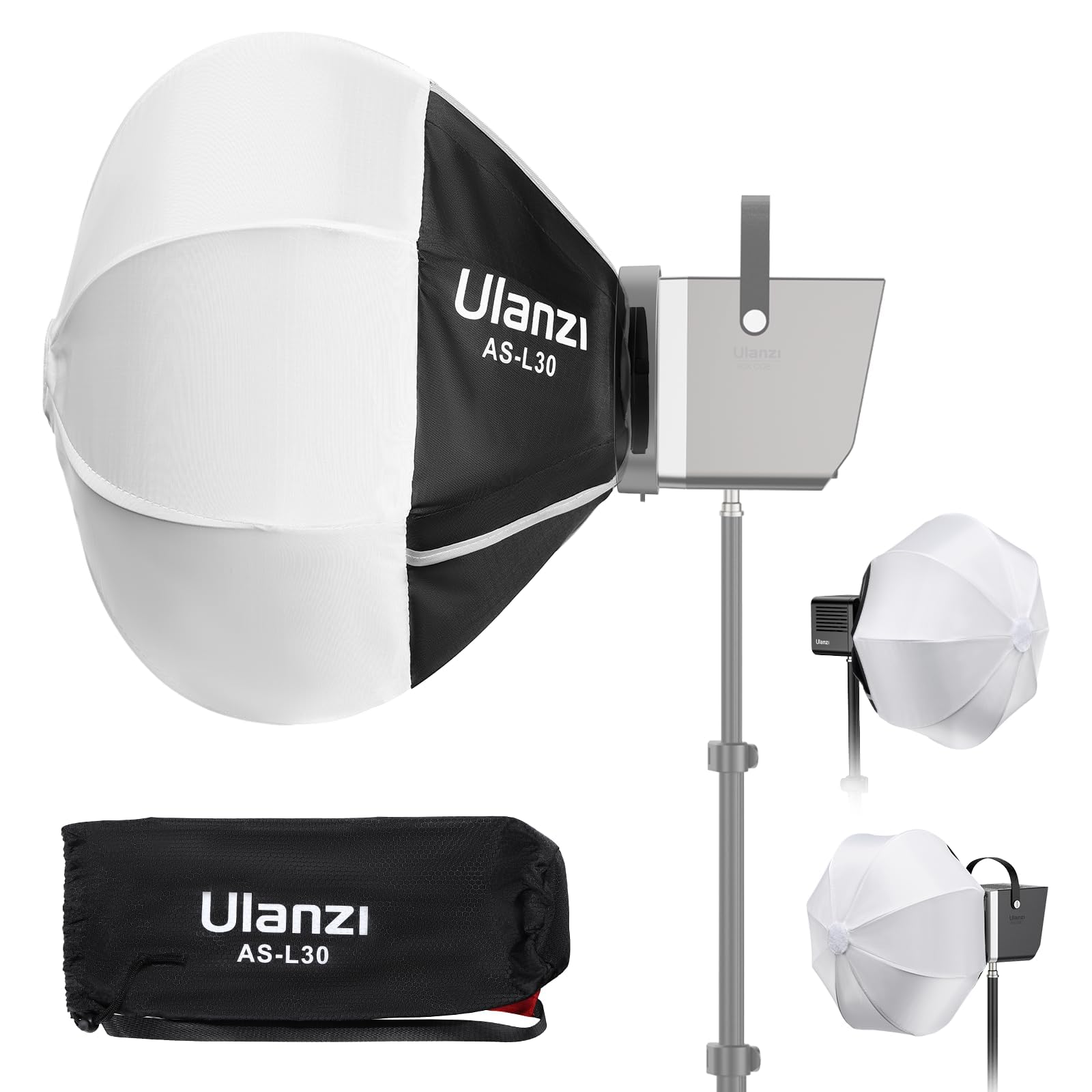 Amazon.com : ULANZI 40W Pro Portable LED Video Light with DC Power