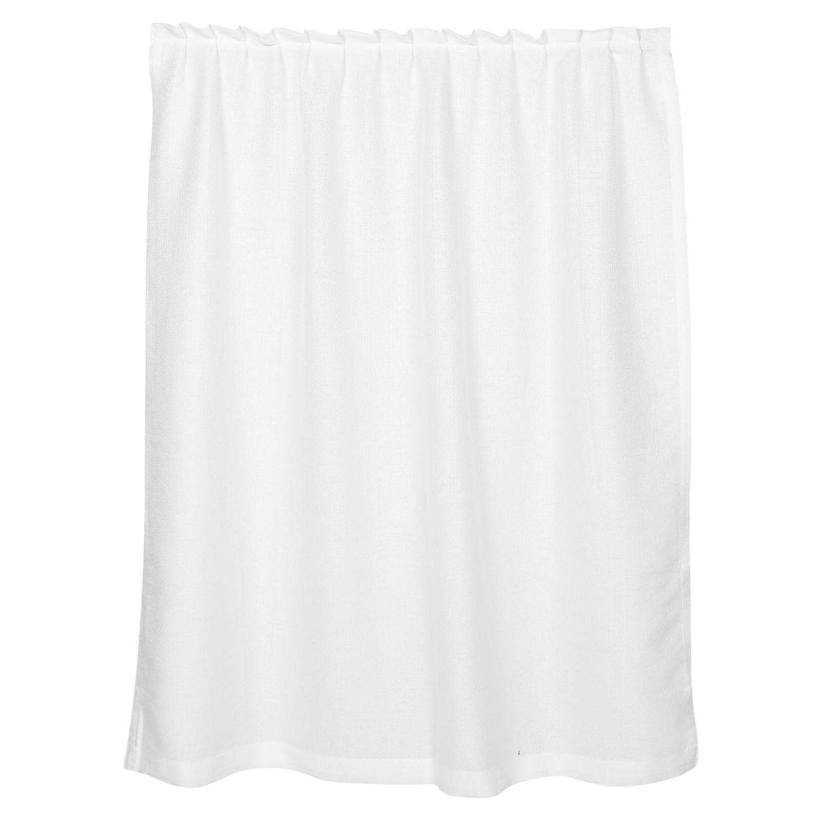 Cortina autoadhesiva blanca para ventana de oficina en casa y salón