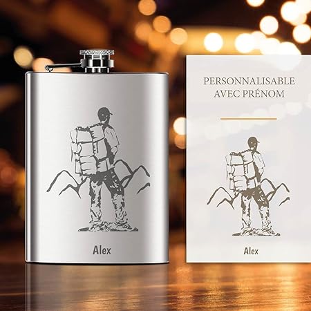 Flasque Personnalisee Avec Gravure Design Randonneur Flasque Avec Prenom Au Choix En Acier Inoxydable Cadeau Pour Hommes Accessoire De Camping Idee Cadeau Anniversaire Mariage Amazon Fr Cuisine Et Maison Flasque Personnalisee Avec Gravure Design Randonneur Flasque Avec Prenom Au Choix En Acier Inoxydable Cadeau Pour Hommes Accessoire De Camping Idee Cadeau Anniversaire Mariage Amazon Fr Cuisine Et Maison