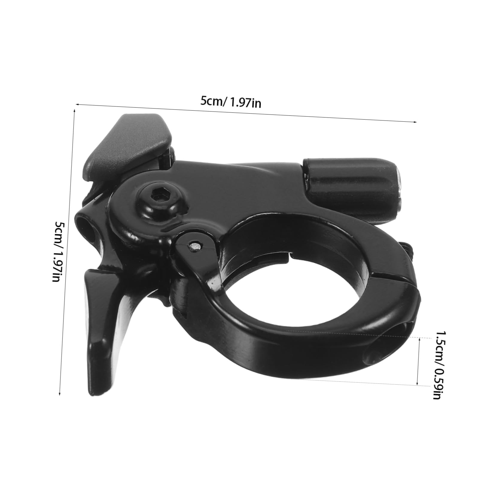 SUPVOX 1 Set Aluminum Alloy Bicycle Remote Lever for Front Fork Lock Control Durable Suspension System Switch for Mountain and Electric Bikes Quick Activation Accurate Adjustments