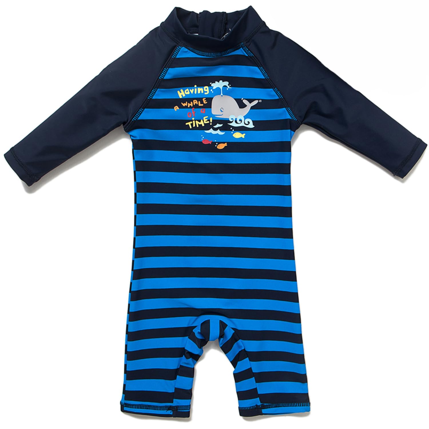 BONVERANO Kleiner Junge Badeanzug EIN Stück Mit Badekappe UV-Schutz 50+