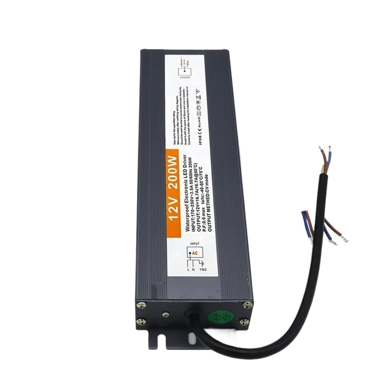 MQXFCZUX AC110V to 48V 300W Waterproof Switching Power Supply