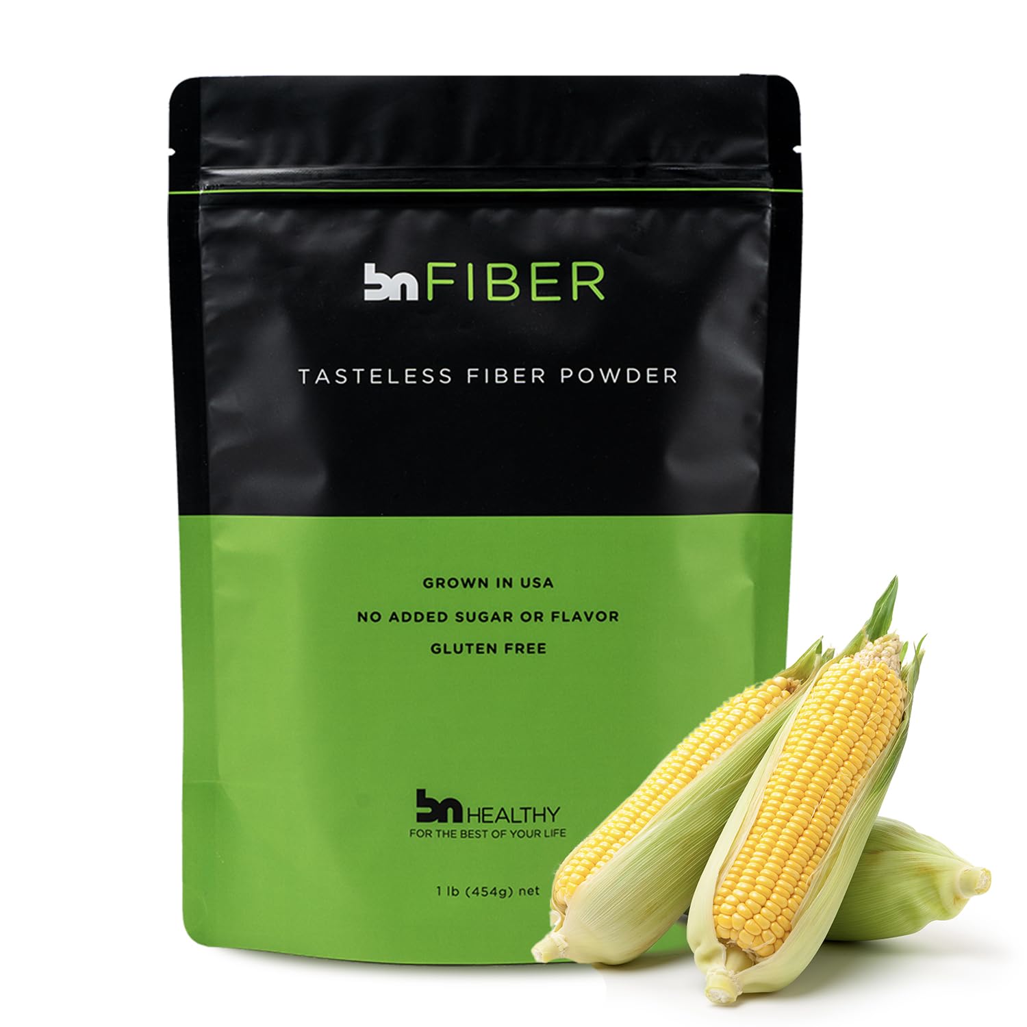 BNHealthy Unflavored Soluble Fiber Powder 450g - Digestive Health Supplement Sugar Free BN-Fiber