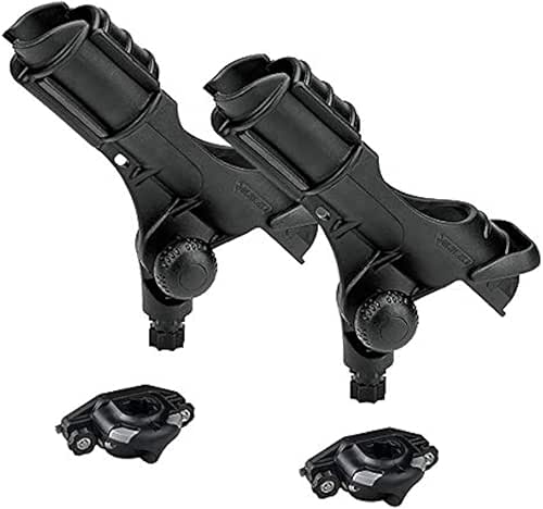 RAILBLAZA Kayak Rod Holder II with TracLoader SidePort for Baitcasting,