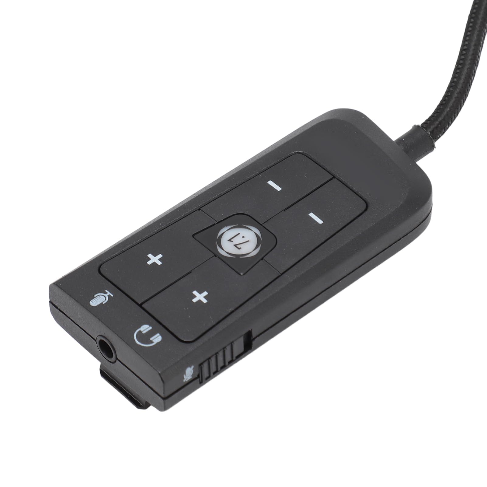 Dpofirs USB-Soundkarte, USB-zu-35-mm-Klinken-Audio-Adapter, Virtueller 7.1-Surround-Sound, USB-Adapter for HyperX Cloud II, for ps5, for Xbox Series X/S, for Xbox One,, Dpofirszsc5u9y0k7