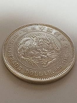 貿易銀　左丸銀打 貨幣博物館 | 日本 貿易銀丸銀打 Trade Dollar Counterstamp