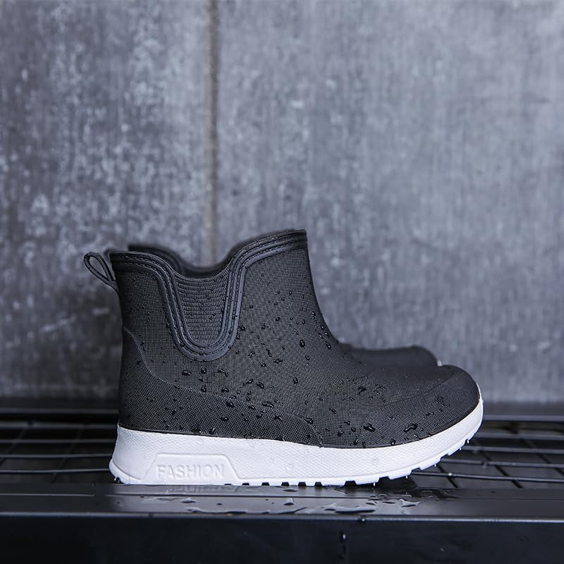 Kids' Japanese Style Waterproof Rain Boots，children's rain footwear - Anti-Slip, Thick Sole2