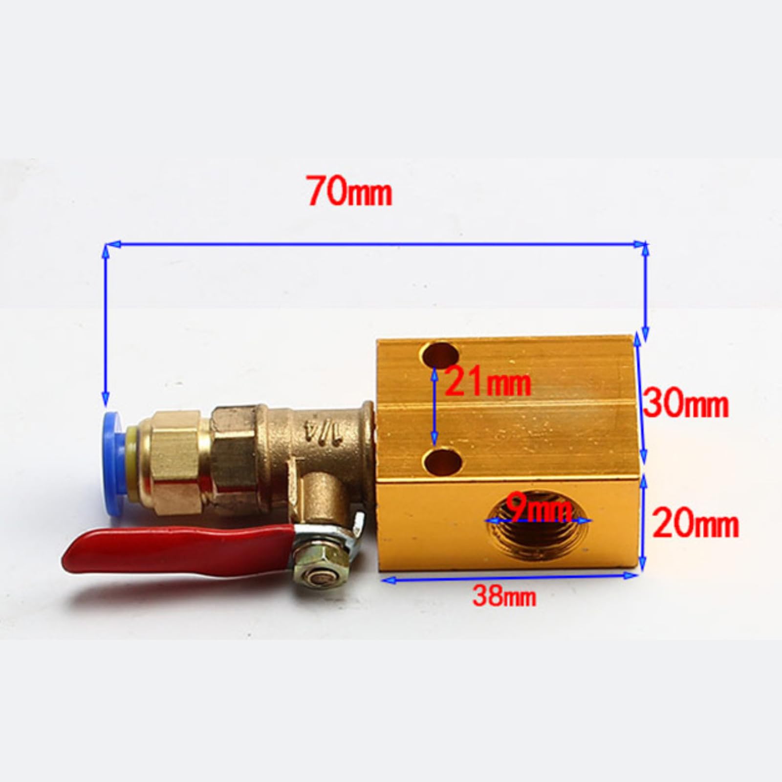 Valvola Di Nebulizzazione Per Tornio CNC - Raffreddamento A Nebbia, Per Tubo Aria 8mm - Foto 7