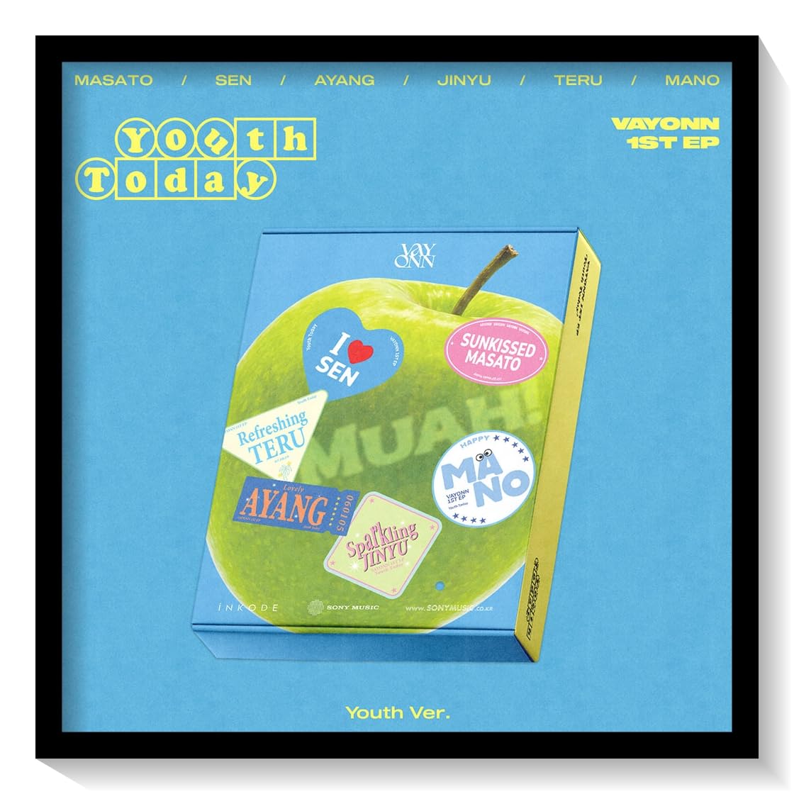 【未開封】VAYONN Youth Today Youth ver Amazon.co.jp: VAYONN (ベイオン) - 1ST EP [ Youth Today ] 韓国盤