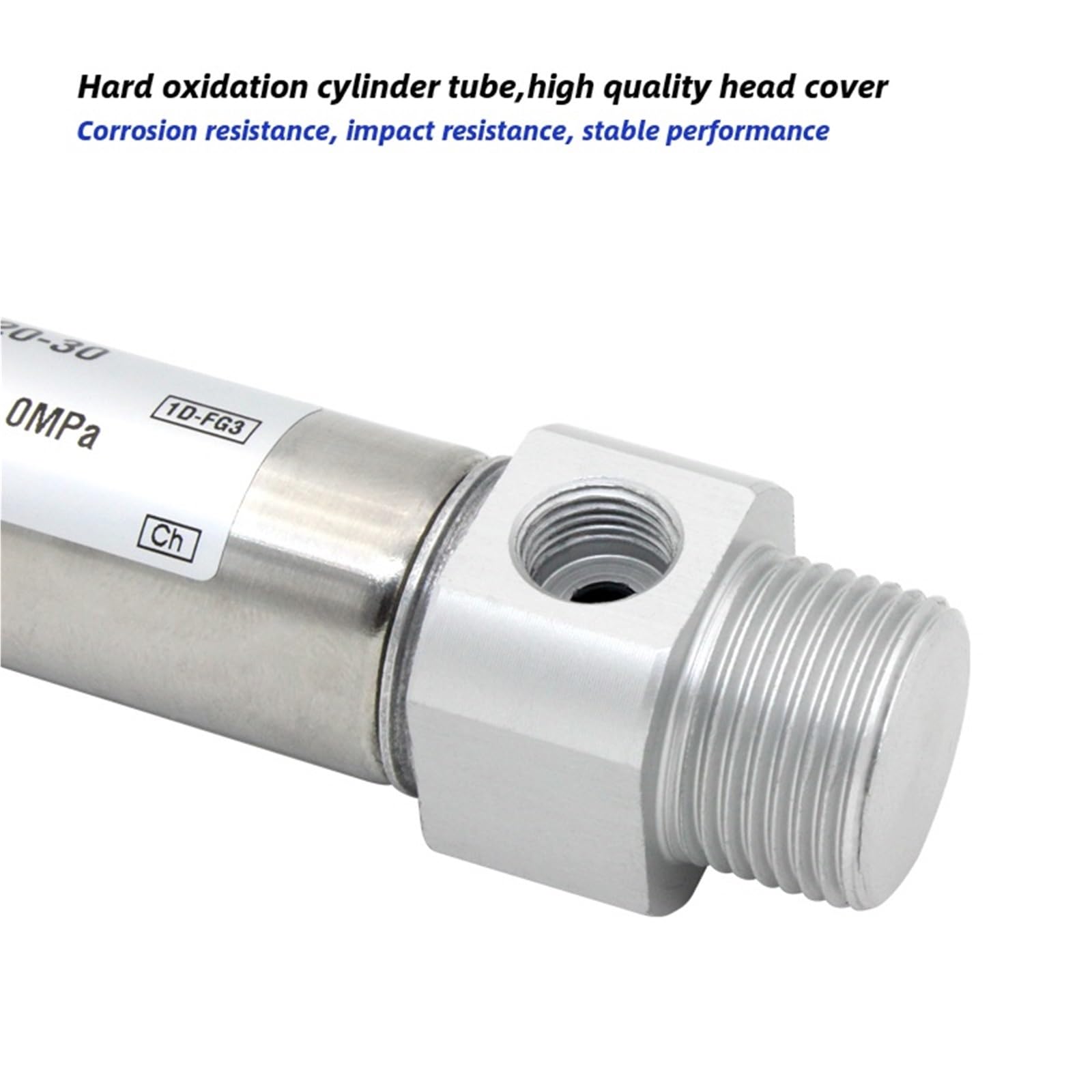 Mini cilindro neumático estándar de doble efecto con vástago simple CDM2B20 CDM2B25 CDM2B32 CDM2B40(175mm stroke,CM2B20)