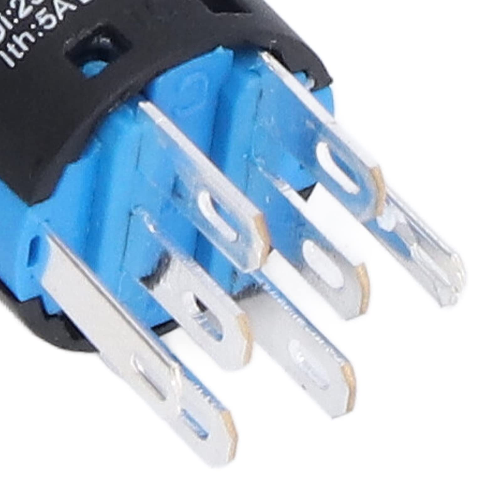 Interruttore a Manopola, Selettori Rotativi a 3 Vie da 25 Pezzi, Selettore Rotativo Rotondo Autobloccante a 3 Livelli con Luce BEMLA1622XD/31YR(AC DC12V)