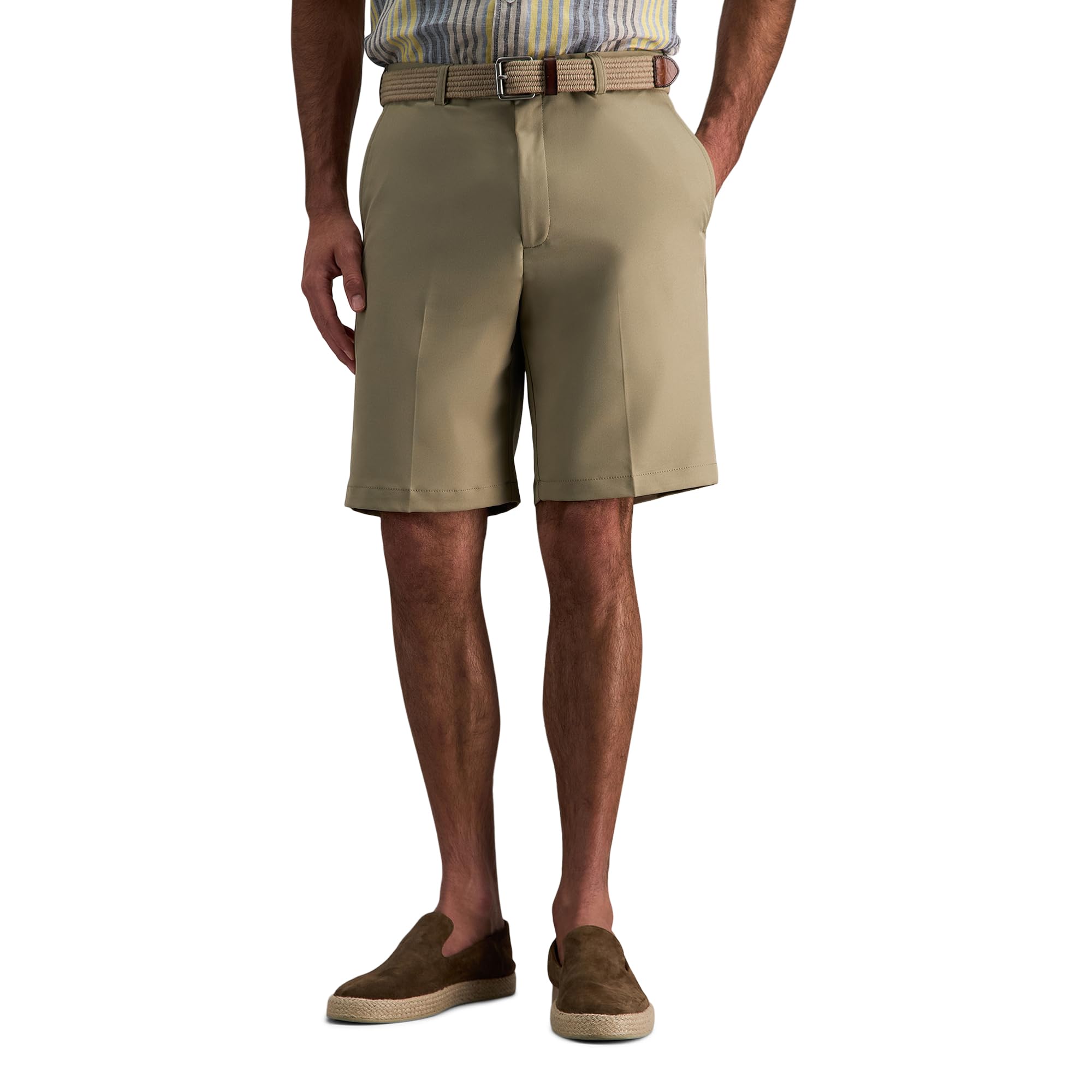 Haggar Men's Regular Fit Cool 18 Pro Shorts