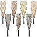 Produktbild 7 Stück Spitze Stirnbänder Damen Mädchen Strecken Stirnband Elegante Breite Headwrap Haar Turban Zubehör