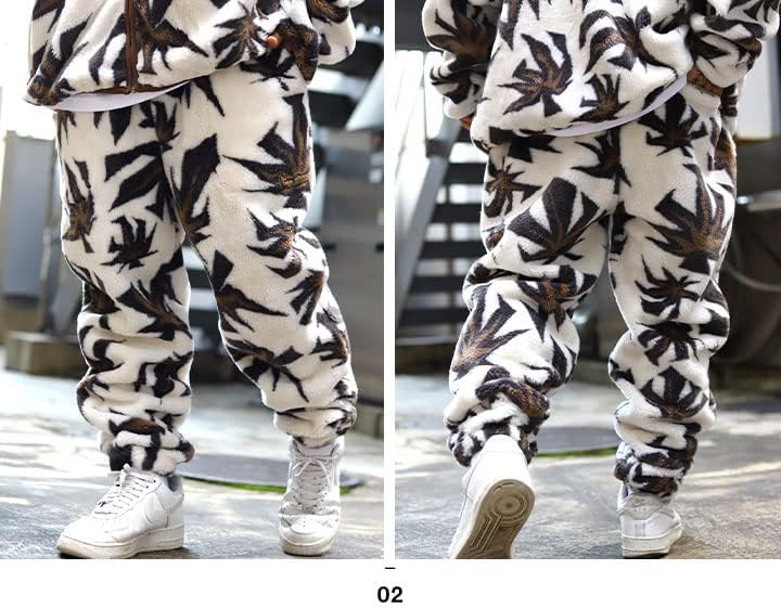 Amazon | [本格派大人のB系] HUF(ハフ) フリースパンツ イージーパンツ