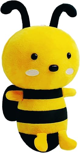 Peluche de abeja de abeja, lindo peluche kawaii de abeja de peluche para niños, adolescentes, niñas, Navidad, cumpleaños, fiesta de San Valentín