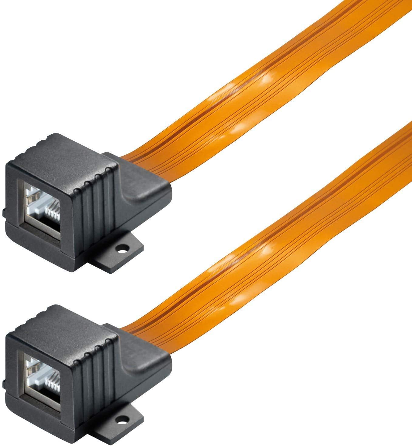 Płaski przepust okienny RJ45 – kabel sieciowy, podkładki samoprzylepne + śruby rj 45 gniazdo sieciowe, kabel sieciowy LAN, kabel krosowy Ethernet, płaski kabel do okien i drzwi, bez wiercenia, ultra