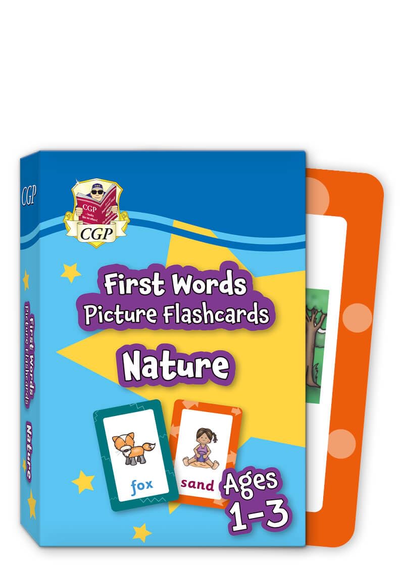 First Words Picture Flashcards for Ages 1-3: Nature (CGP Preschool Activity Books and Cards)