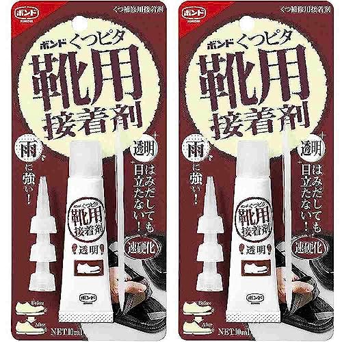 Amazon.co.jp: コニシ ボンド くつピタ 透明 #04923 2個セット : 産業