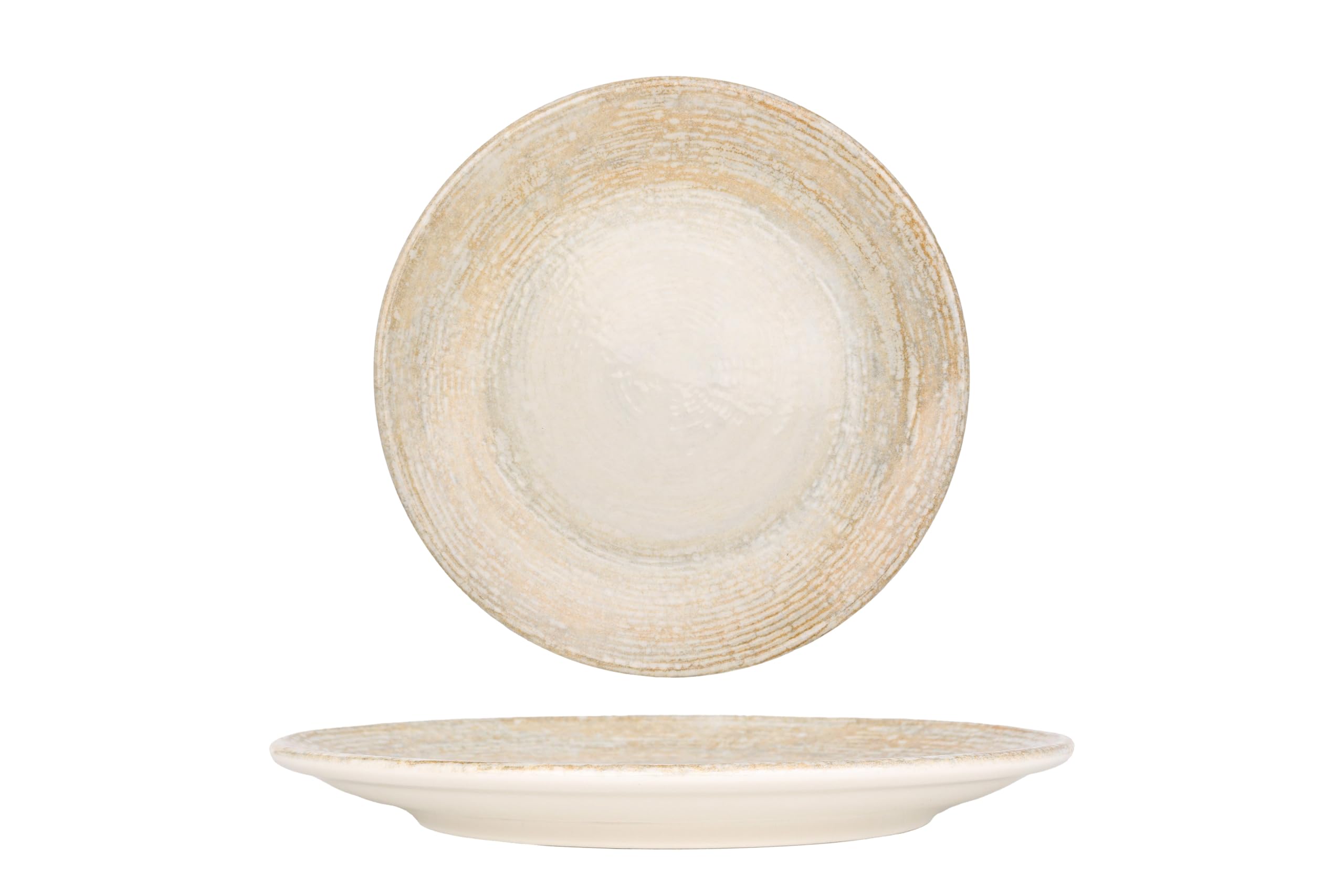Bonna Talerz obiadowy - Patera - Porcelana - 25 cm - zestaw 6 sztuk