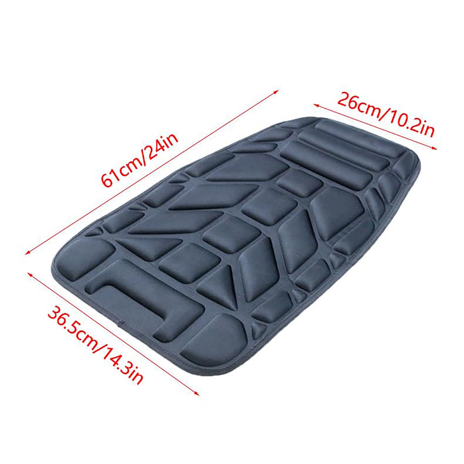 Coprisella Moto Universale per FourTrax Rancher 2017-2019,Copri Sella Moto in Schiuma Eva - Ammortizzante,Design Ergonomico per Viaggi Lunghi,Base Antiscivolo