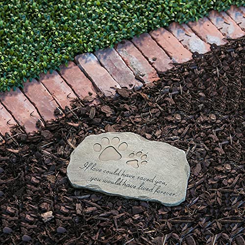 Piedra conmemorativa para mascotas con diseño impermeable 6