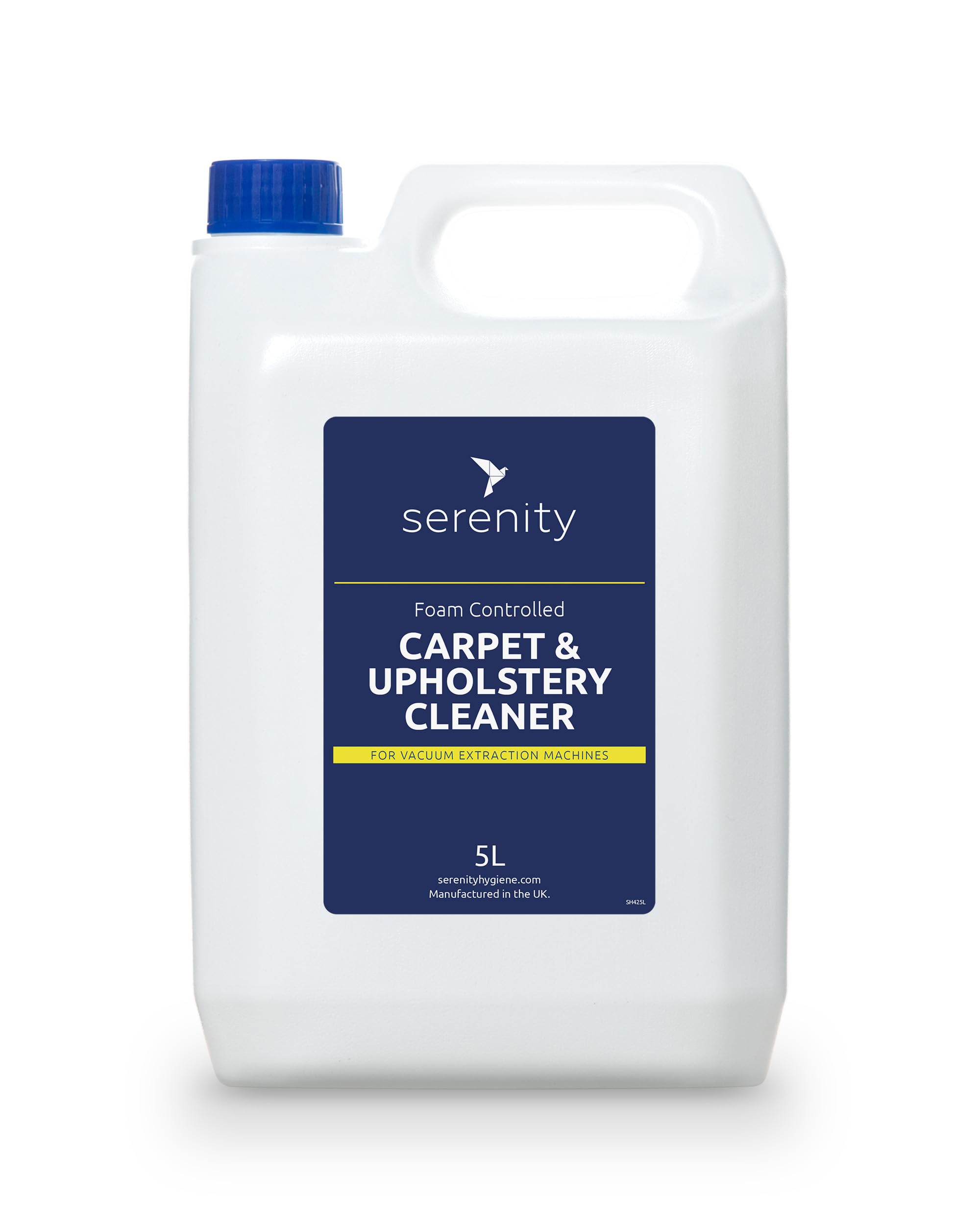 Premium Concentrated Carpet & Upholstery Shampoo for Vacuum Extraction Machines Wild Fig & Cassis Scent 5 Litre Pack of 1