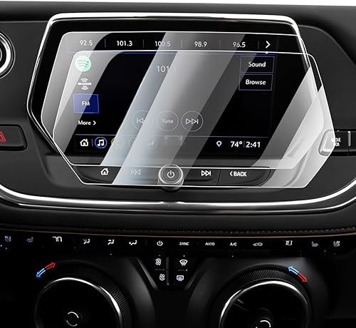 Karltys Compatible con 2 protectores de pantalla para Chevy Chevrolet Blazer 2019-2022 (no apto para blazer 2023) pantalla táctil de 8 pulgadas, disponible en Yaxa Colombia