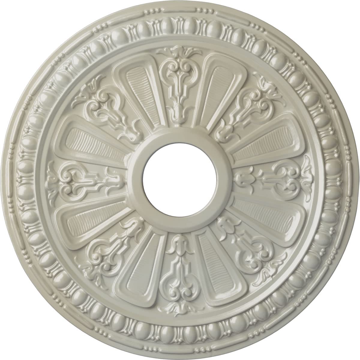 Ekena Millwork CM18RAFBS Raymond Ceiling Medallion, Flash Blue