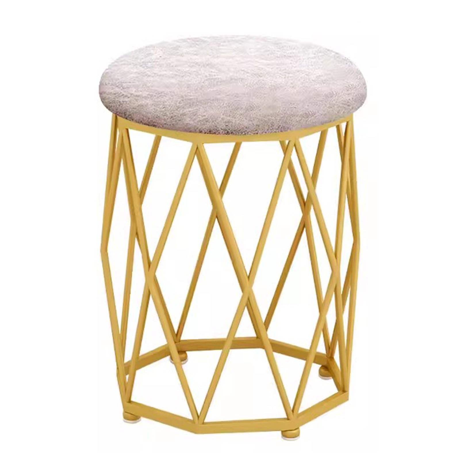 Silla de maquillaje giratoria para dormitorio y tocador moderno