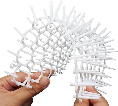 Miniatura 6 de Ley's Paquete de 12 alfombrillas disuasorias para gatos, tapete de interior para gatos, barrera repelente de mascotas con pinchos, disuasorio de