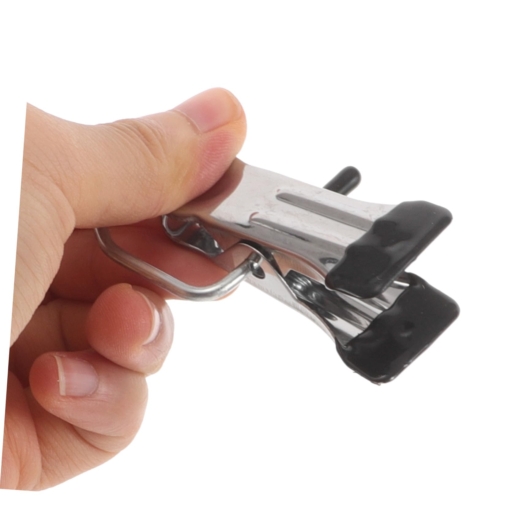 Mollette Clip Pezzi Inox in Argento per Bucato 80 Acciaio