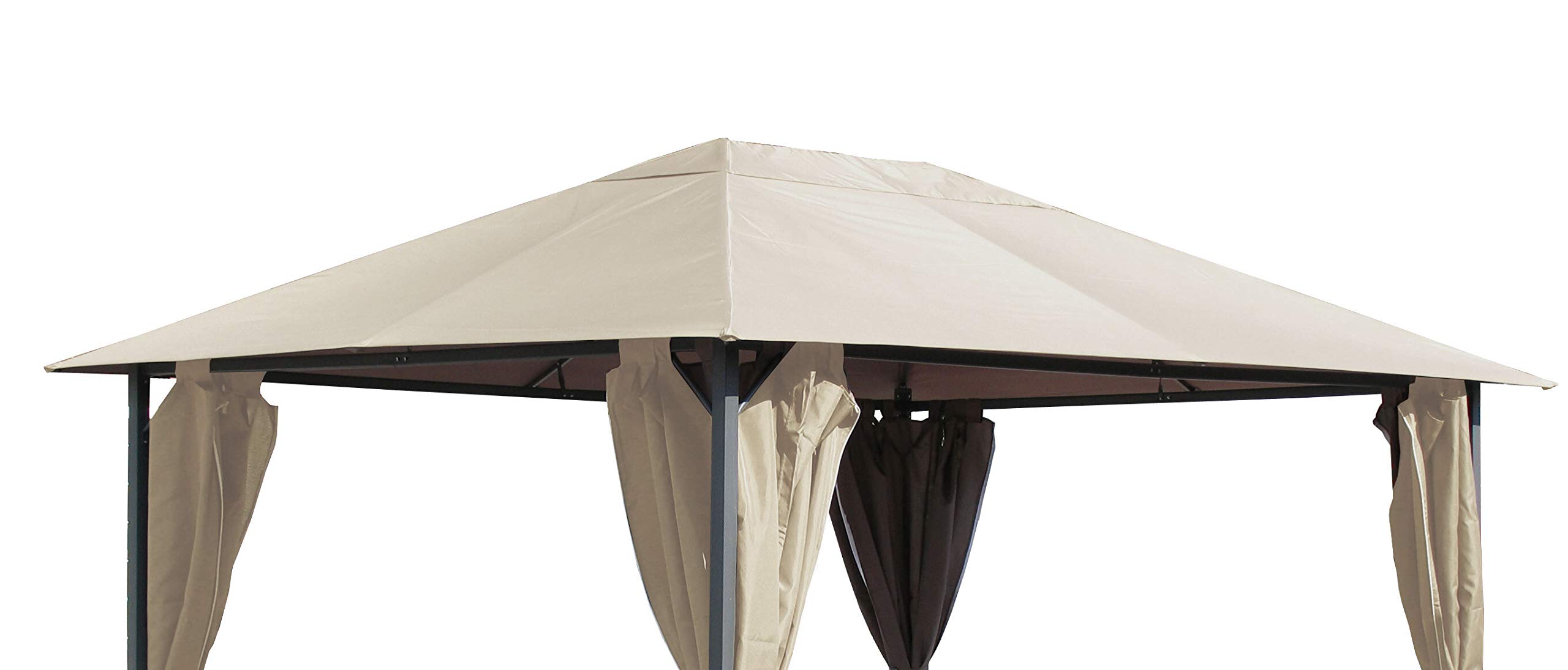 Amazon.de Sojag Aluminium Pavillon Überdachung Gazebo Verona 10x10 mit