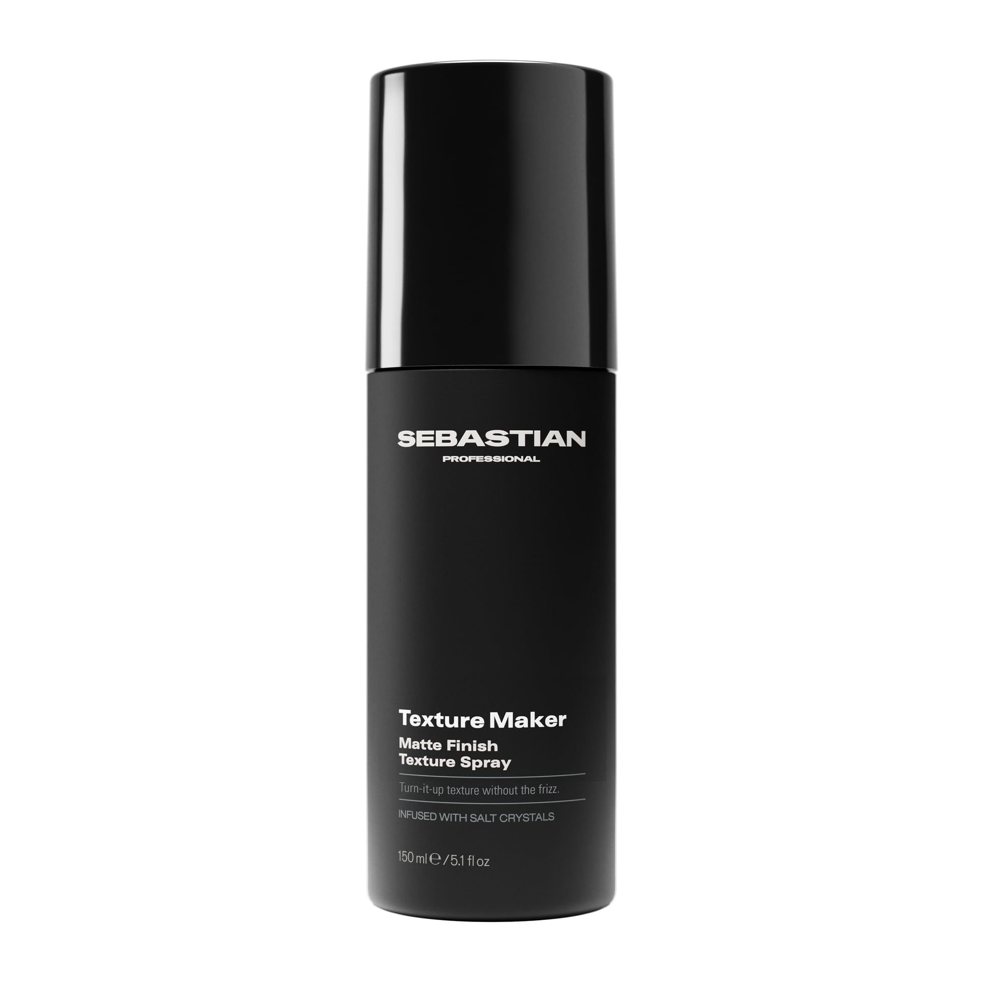 Sebastian Professional Texture Maker Matte Finish Texture Spray – Mattes Texturspray mit Salzkristallen für flexiblen Halt, formbare Struktur & griffiges, natürliches Finish - 150 ml