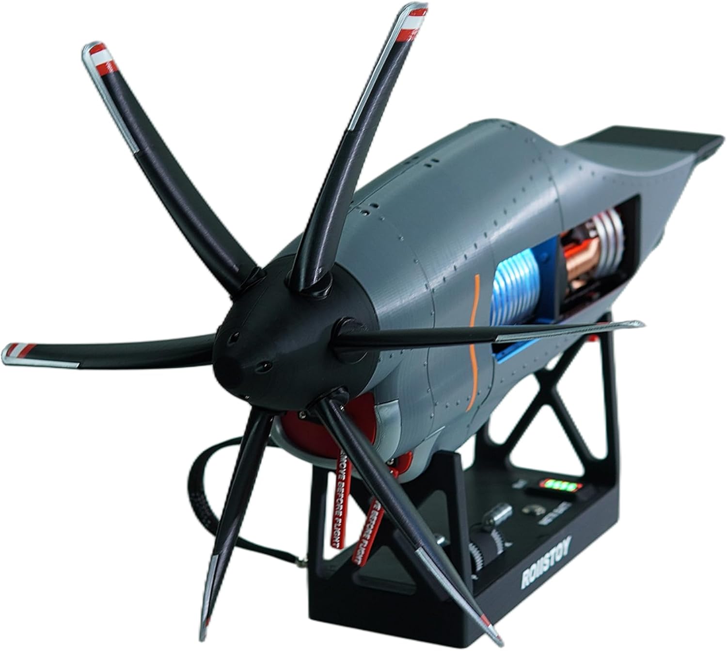 C-130 Hercules Variable Pitch Propeller Engine Assembly Model Kit for Aviation Enthusiasts Collection & Display