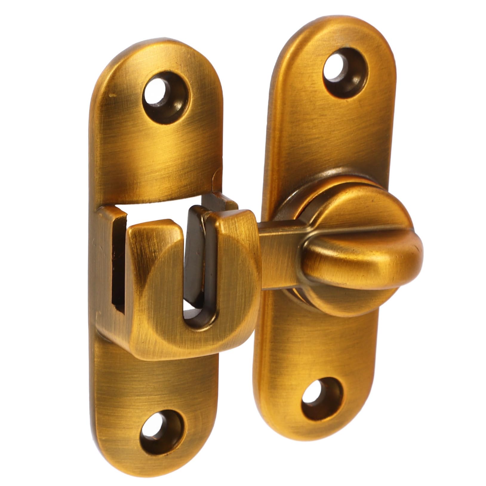 Artibetter 2sets Serratura Scorrevole Per Porta Chiusura Acciaio Inossidabile Per Porte Battente Facile Installazione e Design Moderno Sicurezza Per Ambienti Domestici e Commerciali
