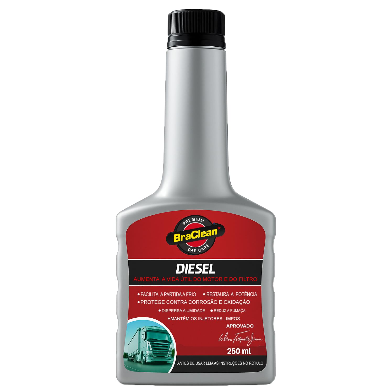 Aditivo Diesel Limpeza Bicos Injetores Remove Resíduos 250ml Tratamento Sistema