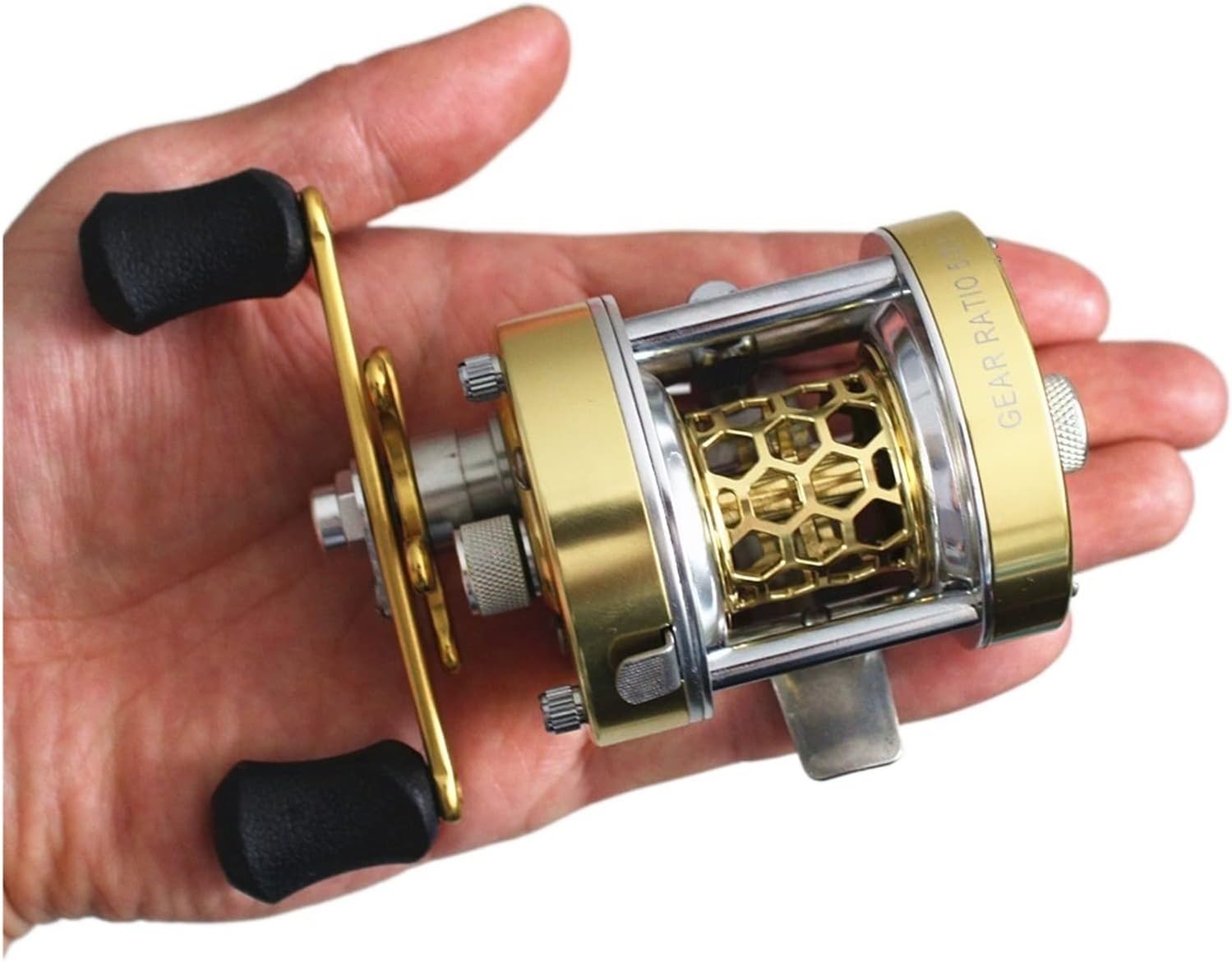 Metal Drum Wheel Fit For Tiny Bait Stream Lure 3 Colors Mingyang Rees 170g Synchronous Move Line And Centrifugal Brake