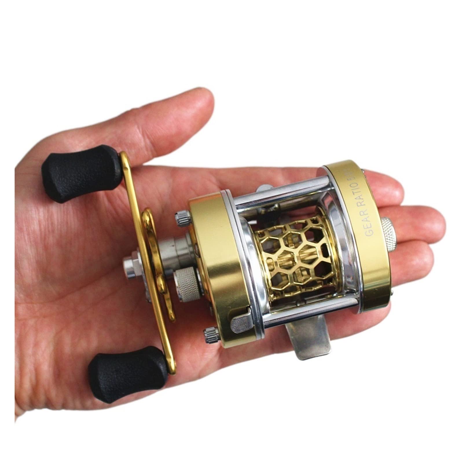 Metal Drum Wheel Fit For Tiny Bait Stream Lure 3 Colors Mingyang Rees 170g Synchronous Move Line And Centrifugal Brake