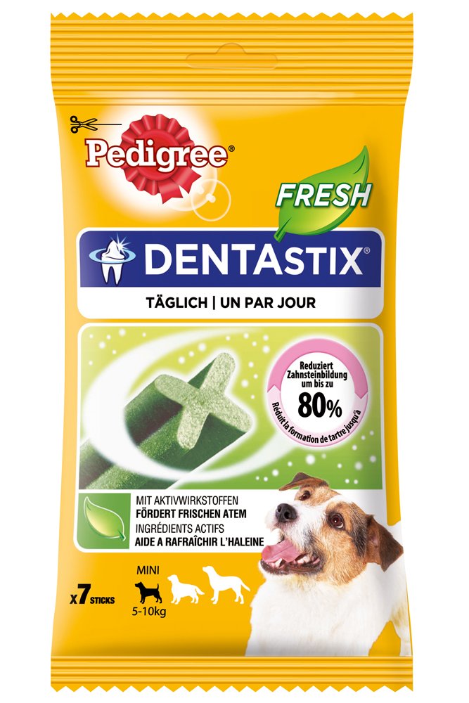 PET-712105 Pedigree Dentastix Fresh Small (7stk) 10 Pack