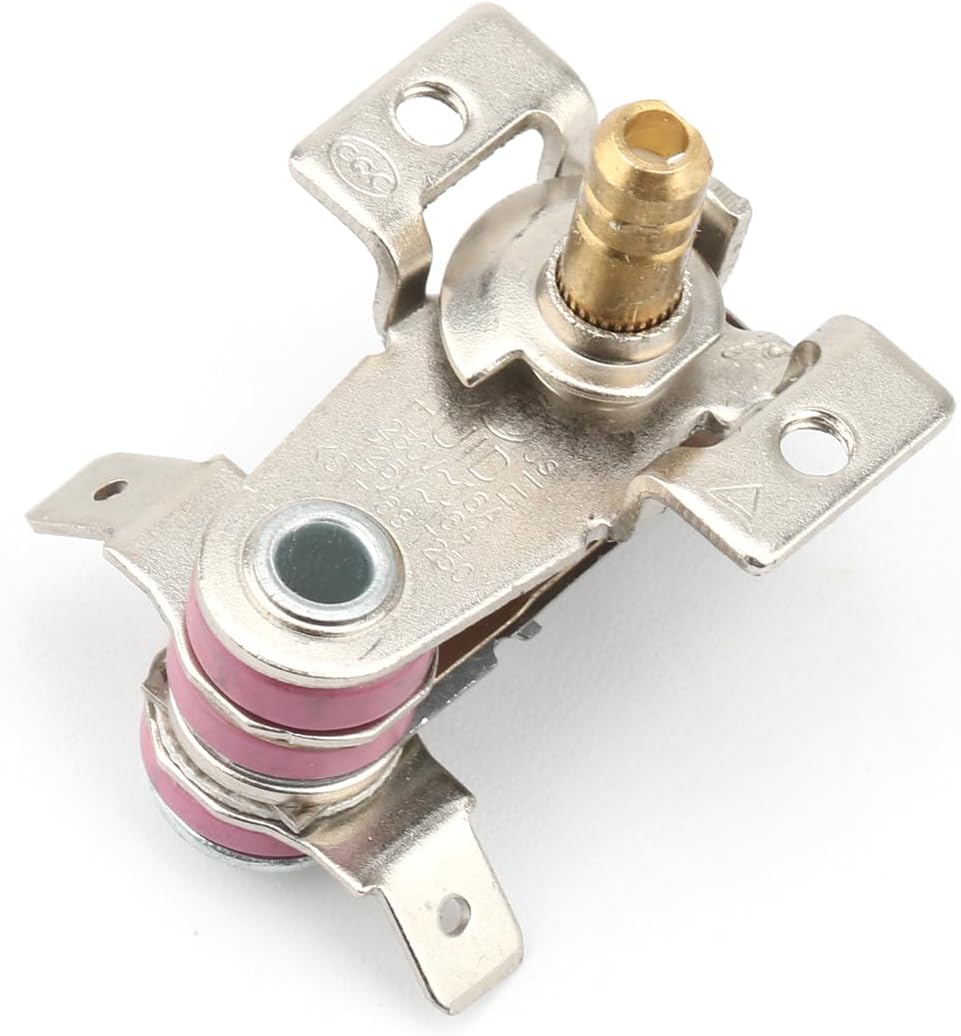 KST-168 Electric Oven Thermostat 250V 16A Regulator Switch M4 Screw Hole Adjustable Thermostat Temperature Controller Accessories(2 PCS)
