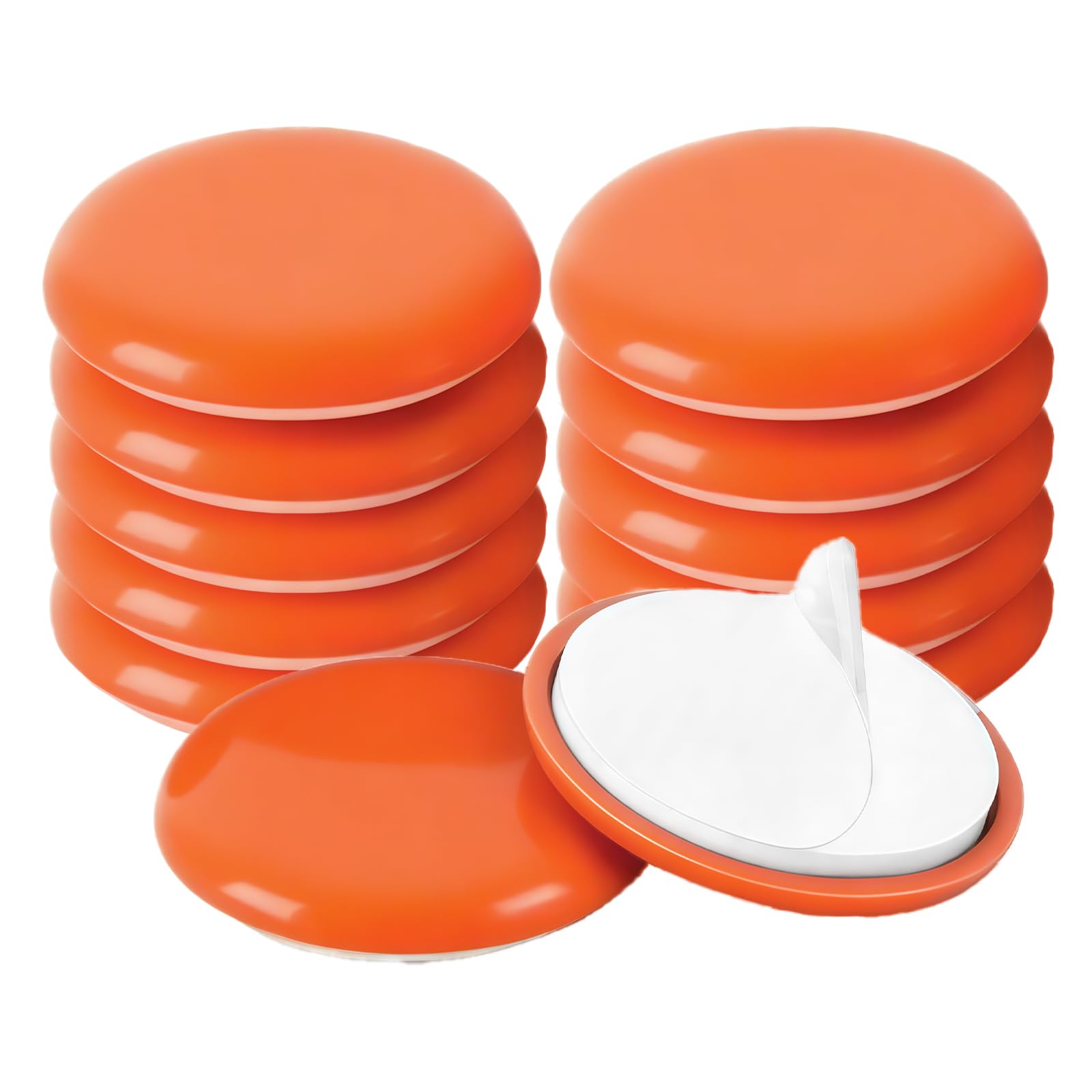 12 PCS Furniture Leg Pads Auto Stick Anti-Slip Floor Protectors Noise Reducing & Enhanced Stability Easy to Use Anti-Slip Chair Pads