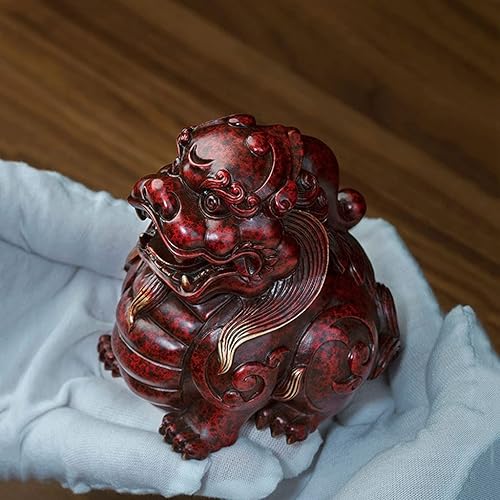 Miniatura 4 de SHUTING2020 Escultura china feng shui estatua escultura de cobre auspicioso, decoración de Feng Shui, escultura para el hogar, sala de estar,