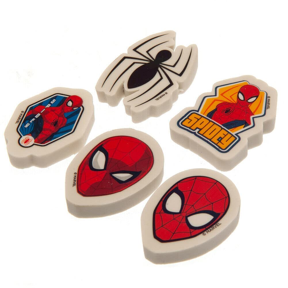 Amazon | スパイダーマン消しゴムセット(5個パック) (フリーサイズ