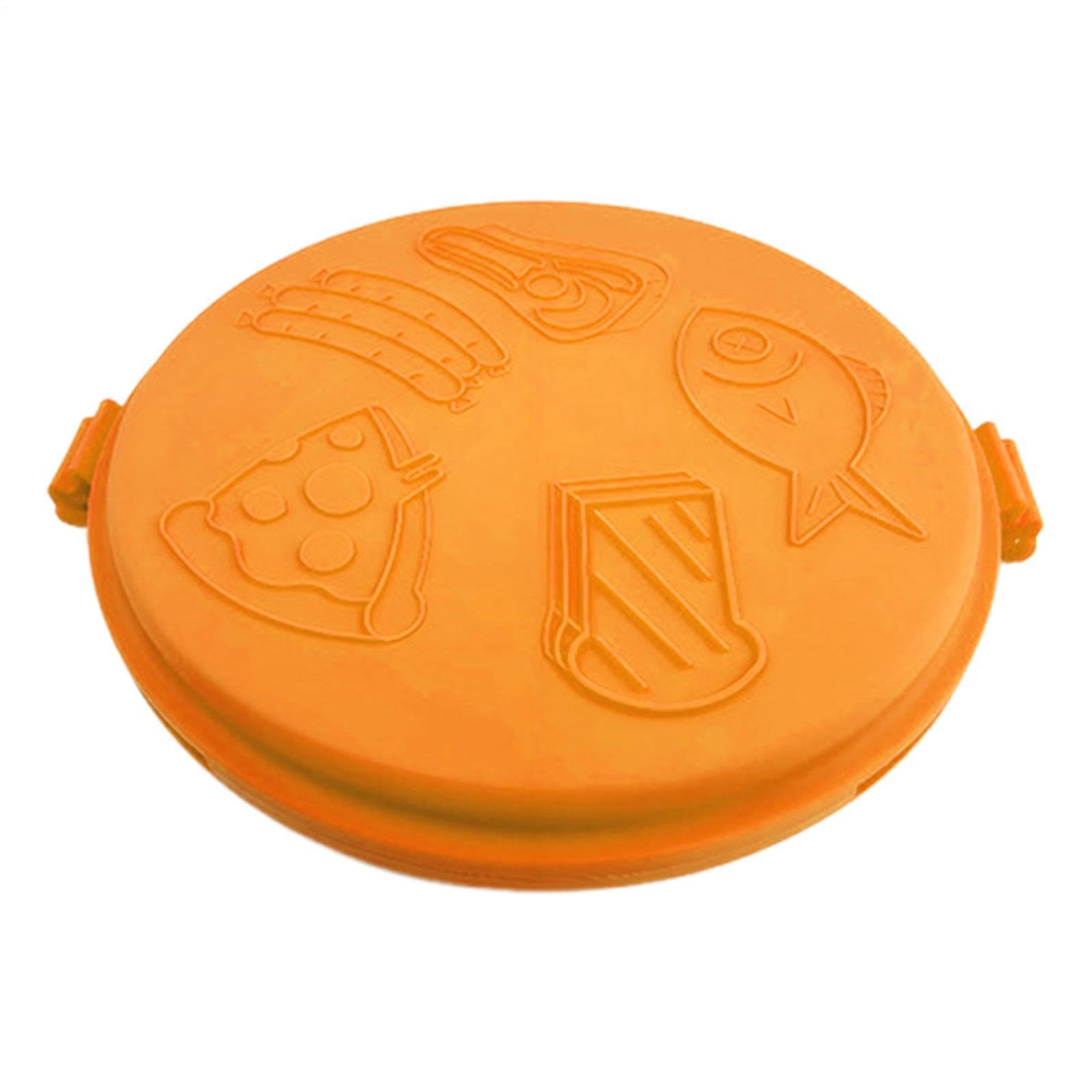 Generisch Plancha para microondas – y hornear rápidamente – Derretidor de queso antiadherente | Ideal para pizza, panqueques y desayunos | Utensilios de cocina compactos para dormitorio y oficina
